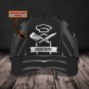 Joycorners Chef 12 Customized Name Cap