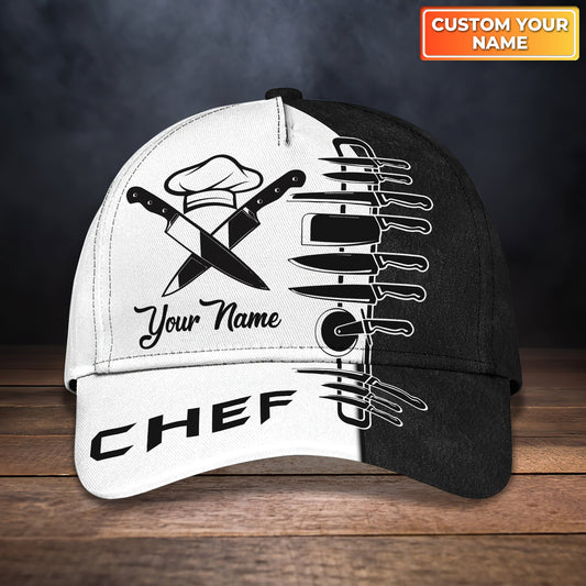 Joycorners Chef 34 Customized Name Cap