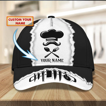 Joycorners Chef 60 Customized Name Cap