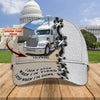 Joycorners Trucker Don't Stop 2 Customized Name 3D Cap