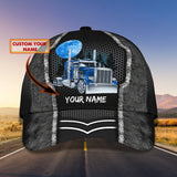 Joycorners Trucker Blue Moon Customized Name 3D Cap