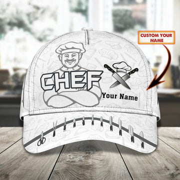 Joycorners Chef 52 Customized Name Cap