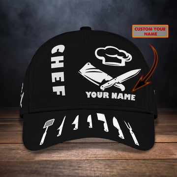 Joycorners Chef 31 Customized Name Cap