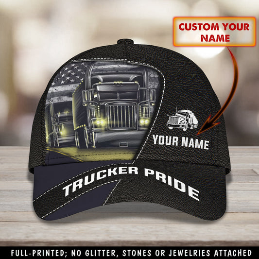 Joycorners Trucker Pride Customized Name 3D Cap