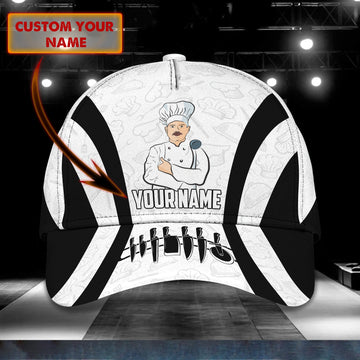 Joycorners Chef 56 Customized Name Cap