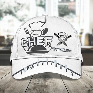 Joycorners Chef 58 Customized Name Cap