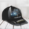 Joycorners Trucker Customized Name 3D Cap