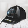 Joycorners Trucker Customized Name 3D Cap