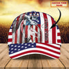 Joycorners Horse Patriot 2 Customized Name Cap