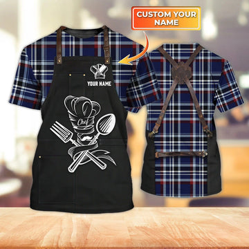 Joycorners Personalized 3D All Over Print Chef Shirt Cool Master Chef Uniform Gift For Master Chef Men Women