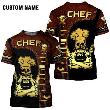 Joycorners CUSTOM NAME MASTER CHEF UNISEX SHIRTS