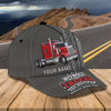 Joycorners Without Truck Customized Name 3D Cap