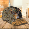 Joycorners Personalized Deer Hunting Camo Classic Cap HM23