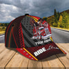 Joycorners Trucker Ride With Pride Customized Name 3D Cap