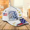 Joycorners Horse With Stars American Customized Name Cap