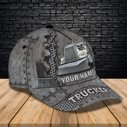 Joycorners Trucker 3 Customized Name 3D Cap