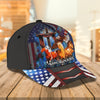 Joycorners American Horses Customized Name Cap