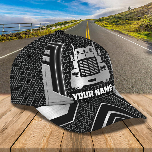 Joycorners Trucker Customized Name 3D Cap