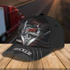 Joycorners American Trucker Customized Name 3D Cap