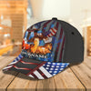 Joycorners American Horses Customized Name Cap