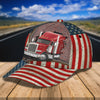 Joycorners Breaking Brick Wall Trucker Customized Name 3D Cap