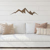 Joycorners Mountain Range Wall Art-Wall -Mountain Wall Decor for Cabin-Mountain Signs LM0110