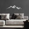 Joycorners Mountain Range Wall Art-Wall -Mountain Wall Decor for Cabin-Mountain Signs LM0110