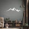 Joycorners Mountain Range Wall Art-Wall -Mountain Wall Decor for Cabin-Mountain Signs LM0110