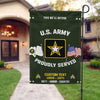 Joycorners Personalized USA Patriotic Garden Flag With Eagle #MT17