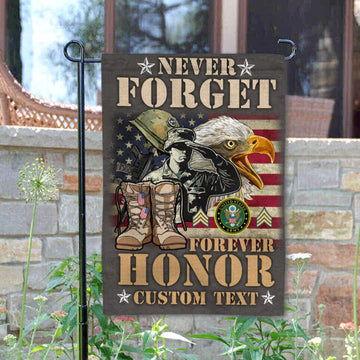 Joycorners Never Forget Forever Honor Patriotic Garden Flag #MT41
