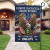 Joycorners Veteran I Served I Sacrificed Patriotic Garden Flag #MT10