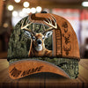 Joycorners Premium Florapunk Black Camo Deer Hunting Personalized Hats 3D
