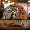 Joycorners Premium Florapunk Black Camo Deer Hunting Personalized Hats 3D