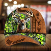 Joycorners Premium Florapunk Black Camo Deer Hunting Personalized Hats 3D