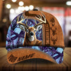 Joycorners Premium Florapunk Black Camo Deer Hunting Personalized Hats 3D