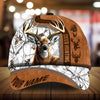 Joycorners Premium Florapunk Black Camo Deer Hunting Personalized Hats 3D