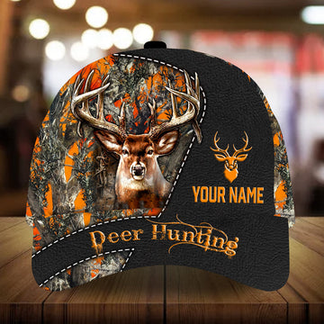 Joycorners Gentle Saturn Deer Hunting Camo Pattern 3D Multicolor Personalized Cap