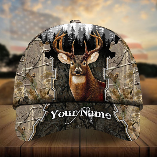 Joycorners Aleandro Cotta Hunting Personalized Hats 3D Multicolored Camo