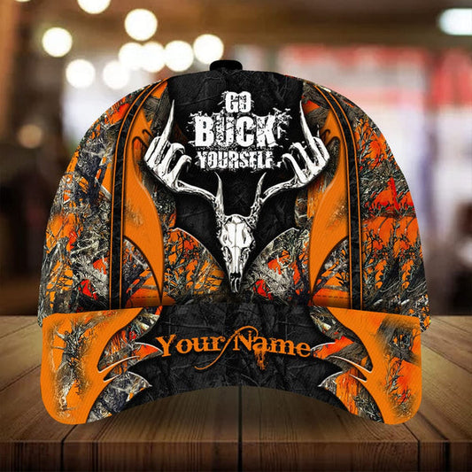 Joycorners The Best Of Go Buck Yourself Hunting Personalized Hats 3D Multicolored