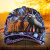 Joycorners Premium Florapunk Flag Pull Deer Hunting Personalized Hats 3D