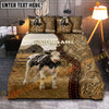 Joycorners Holstein Western Paisley Personalized Name Cozy Ranch Bedding set