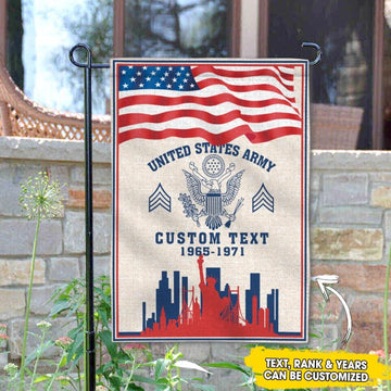 Joycorners Independence Day US Military Veteran Garden Flag #MT49