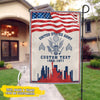 Joycorners Independence Day US Military Veteran Garden Flag #MT49