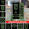 Joycorners US Army Division Veteran Proudly Served Garden Flag #MT57