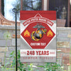 Joycorners Marine Corps Birthday Veteran Garden Flag #MT24