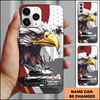 American Eagle Military Tank Patriotic Personalized Phone Case