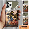 American Eagle Honor Guard Patriotic Personalized Phone Case