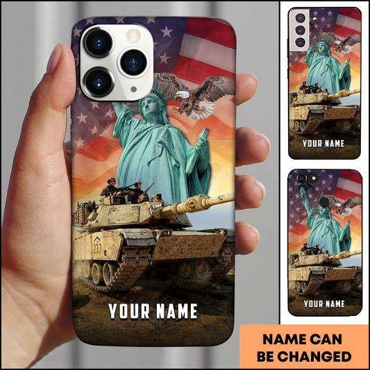 Statue Of Liberty Eagle Freedom Patriotic Personalized Phone Case