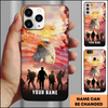 American Eagle Battlefield Heroes Patriotic Personalized Phone Case