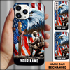 American Eagle Fallen Soldier Memorial Patriotic Personalized Phone Case